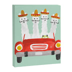 The four amigos Canvas Print Gallery Image 6