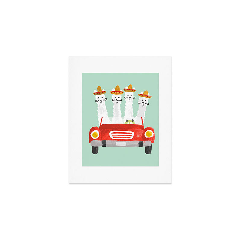 The four amigos Art Print Gallery Image 1