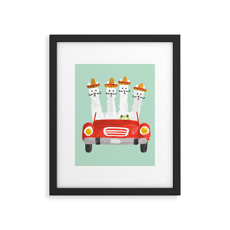 The four amigos Framed Art Print Gallery Image 5
