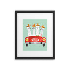 The four amigos Framed Art Print Gallery Image 5