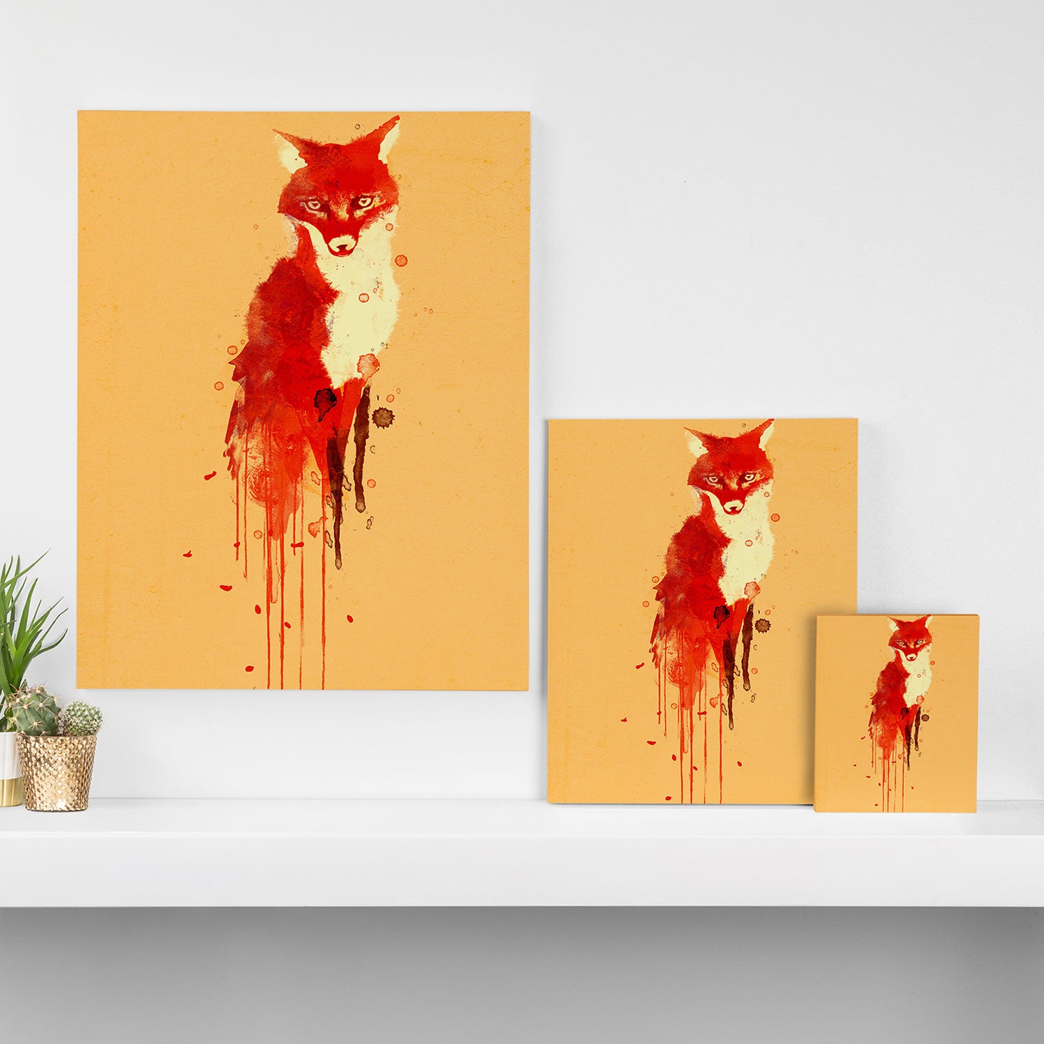 The fox, the forest spirit Canvas Print Gallery Image 3