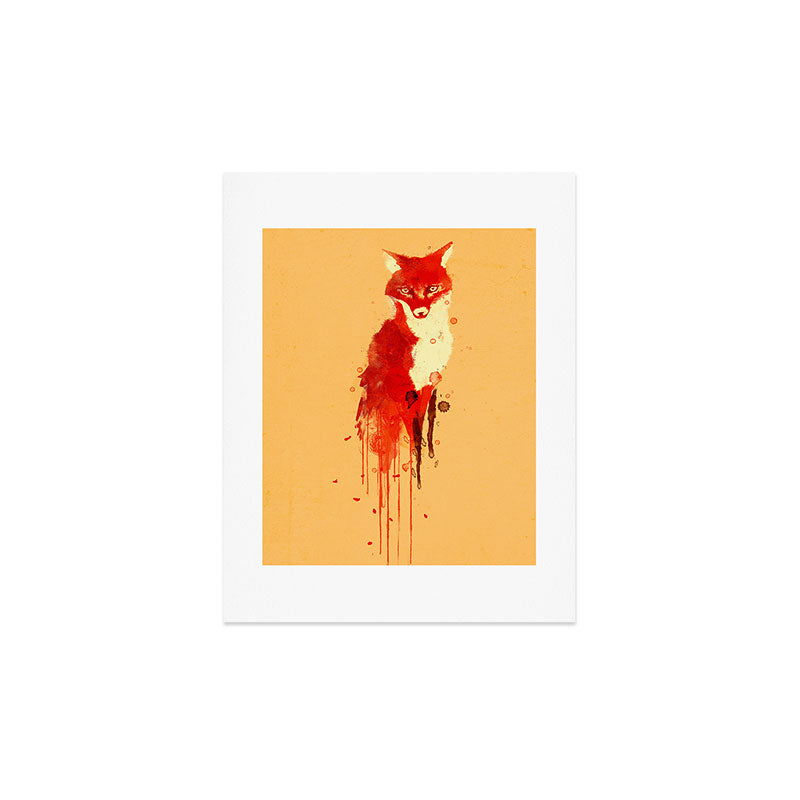 The fox, the forest spirit Art Print – Society6