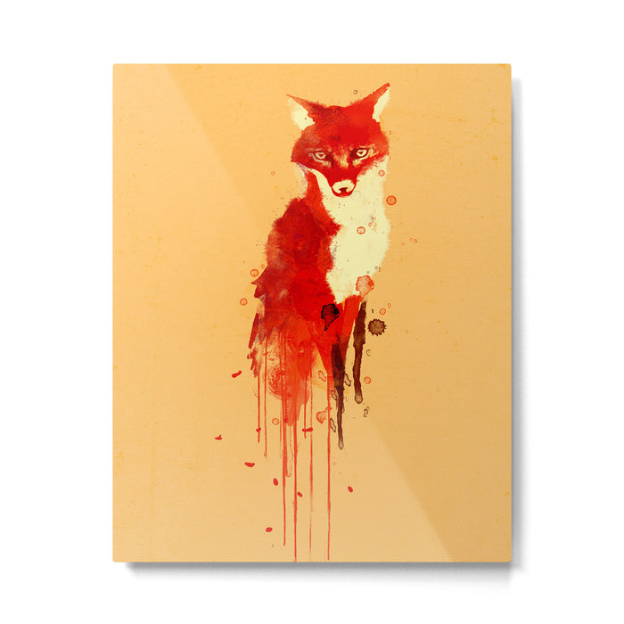 The fox, the forest spirit Metal Print Gallery Image 1