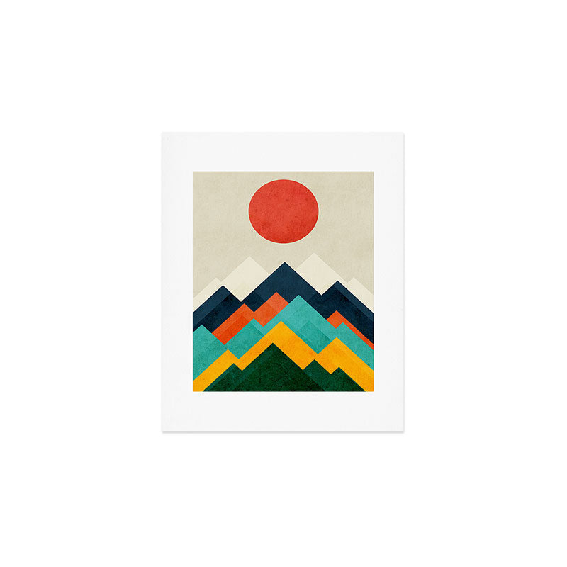 The hills are alive Art Print Gallery Image 1