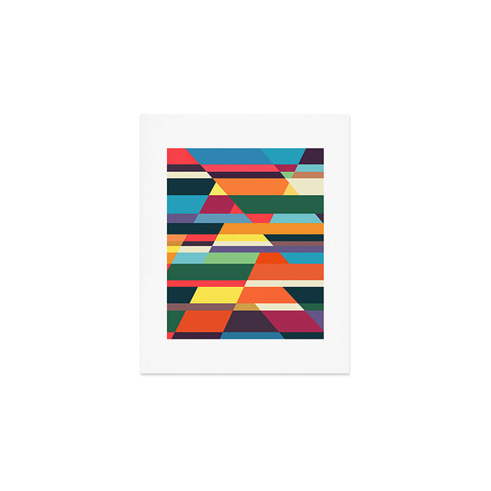 The hills run to infinity Art Print Gallery Image 1