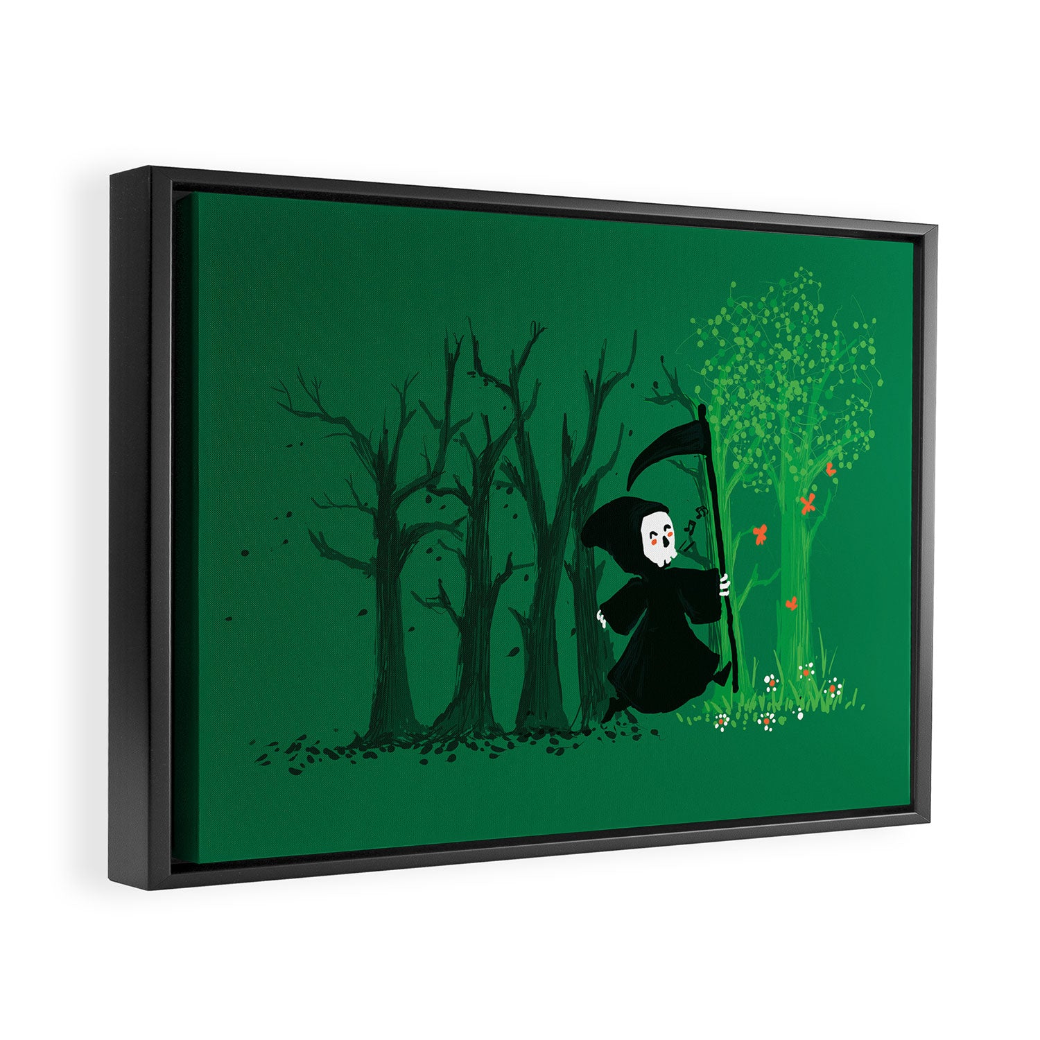 The hills WERE alive Framed Canvas Print Gallery Image 2