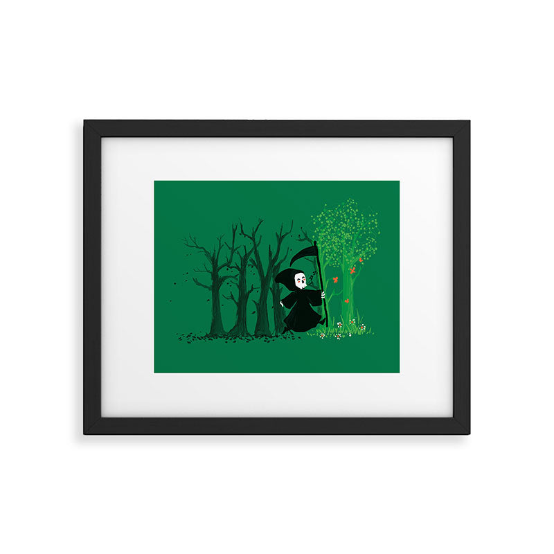The hills WERE alive Framed Art Print Gallery Image 5