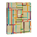 The map (after Mondrian) Canvas Print Gallery Image 6