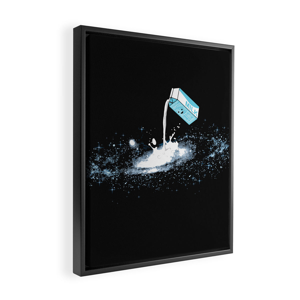 The Milky Way Framed Canvas Print Gallery Image 2