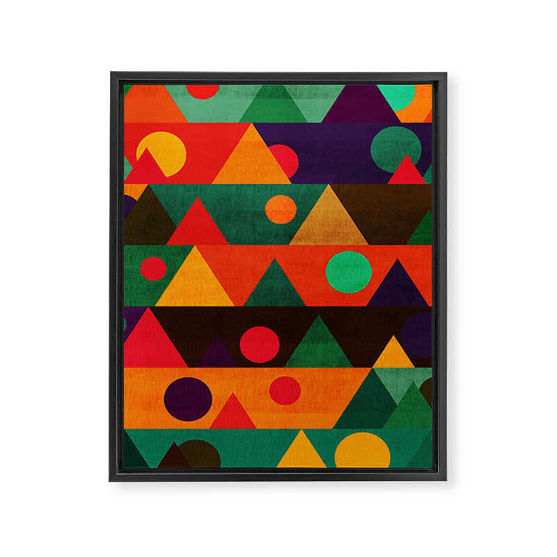 The moon phase Framed Canvas Print Gallery Image 6