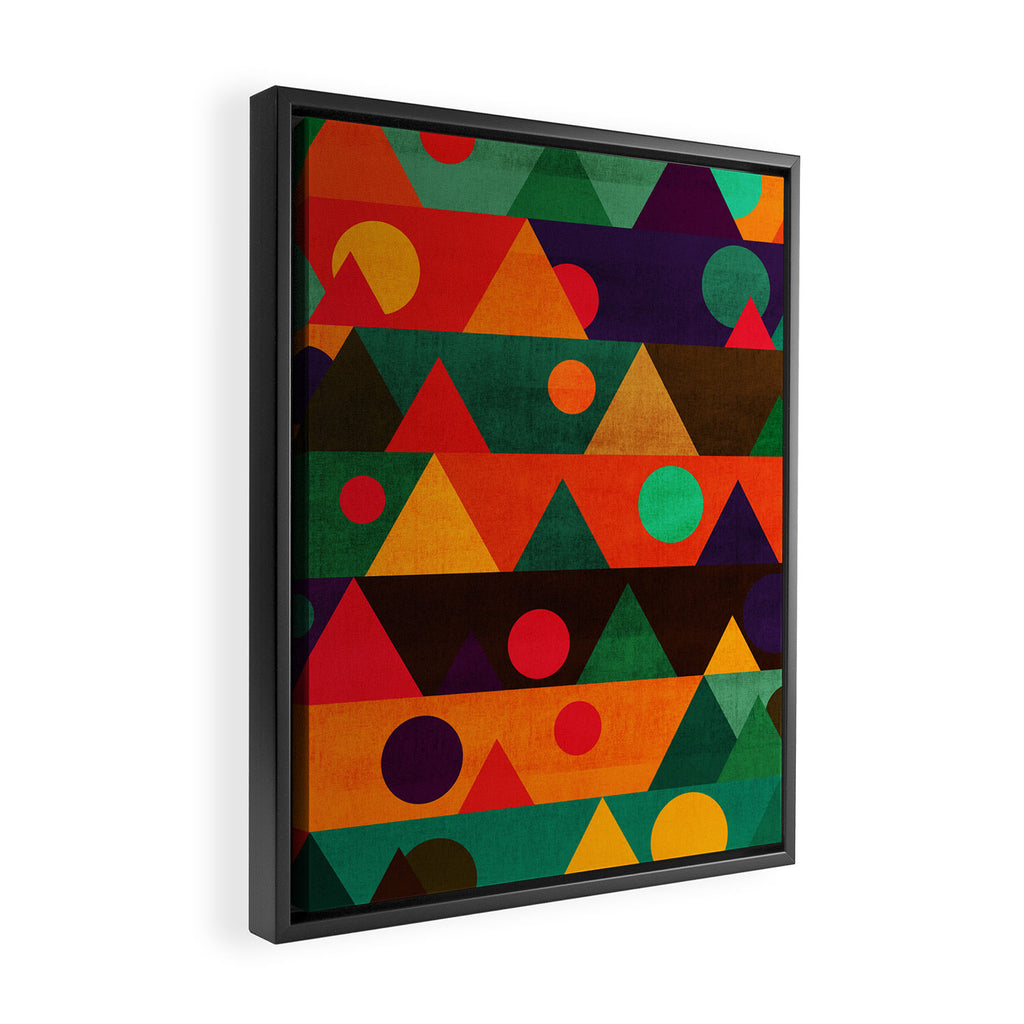 The moon phase Framed Canvas Print Gallery Image 2