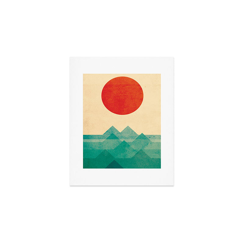 The ocean, the sea, the wave Art Print Gallery Image 1