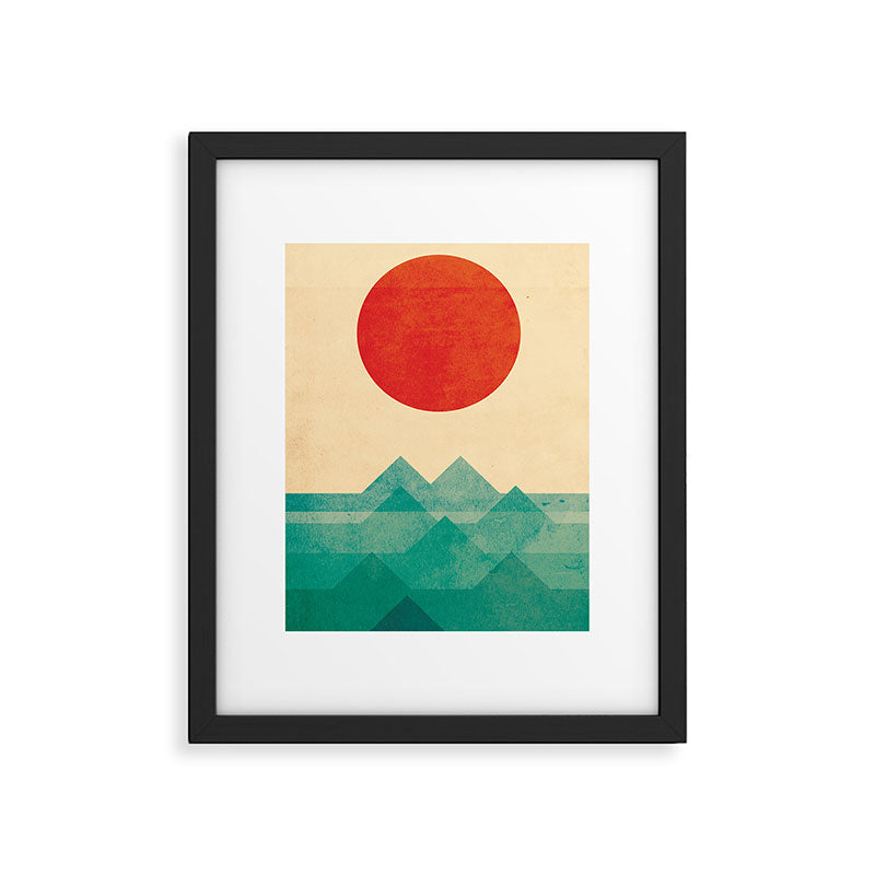 The ocean, the sea, the wave Framed Art Print Gallery Image 5