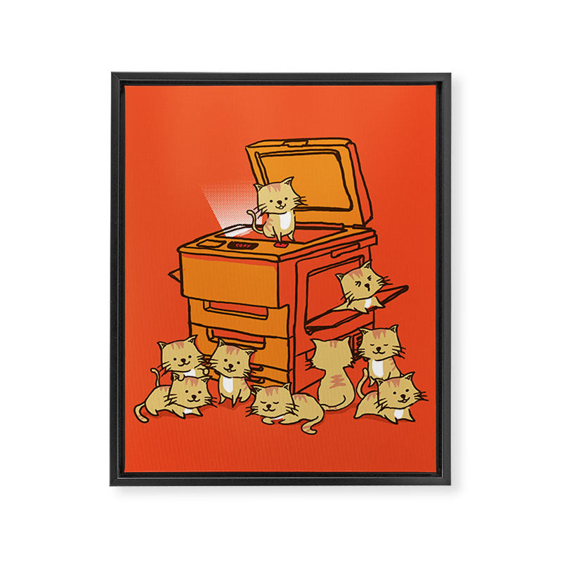 The Original Copycat Framed Canvas Print Gallery Image 6