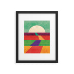 The path leads to forever Framed Art Print Gallery Image 5