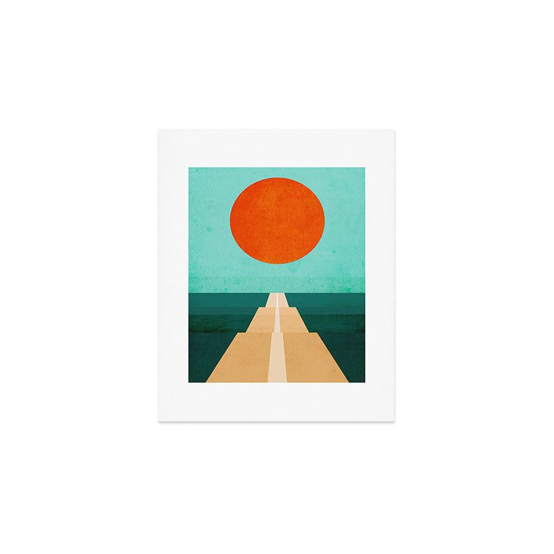 The Road Less Traveled Art Print Gallery Image 1
