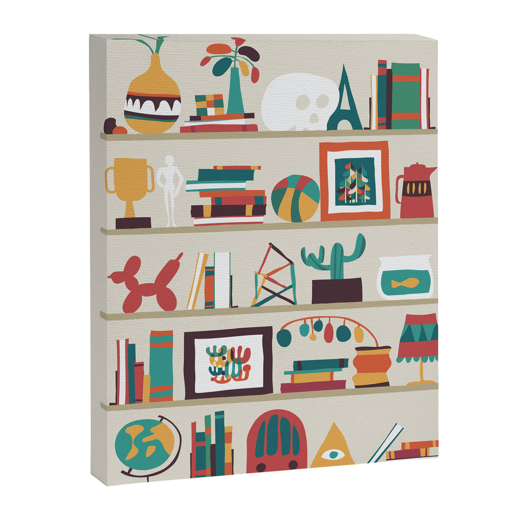 The shelf Canvas Print Gallery Image 6