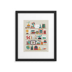 The shelf Framed Art Print Gallery Image 5