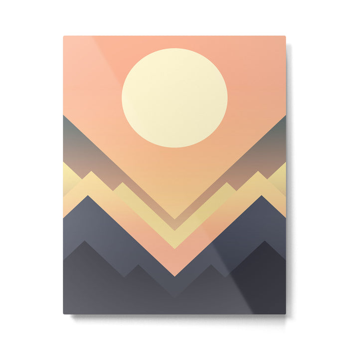 The Sun Rises Metal Print Gallery Image 1