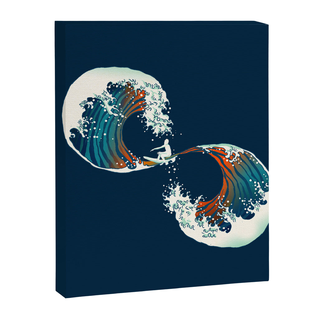 The Wave is forever Canvas Print Gallery Image 8