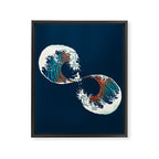 The Wave is forever Framed Canvas Print Gallery Image 8