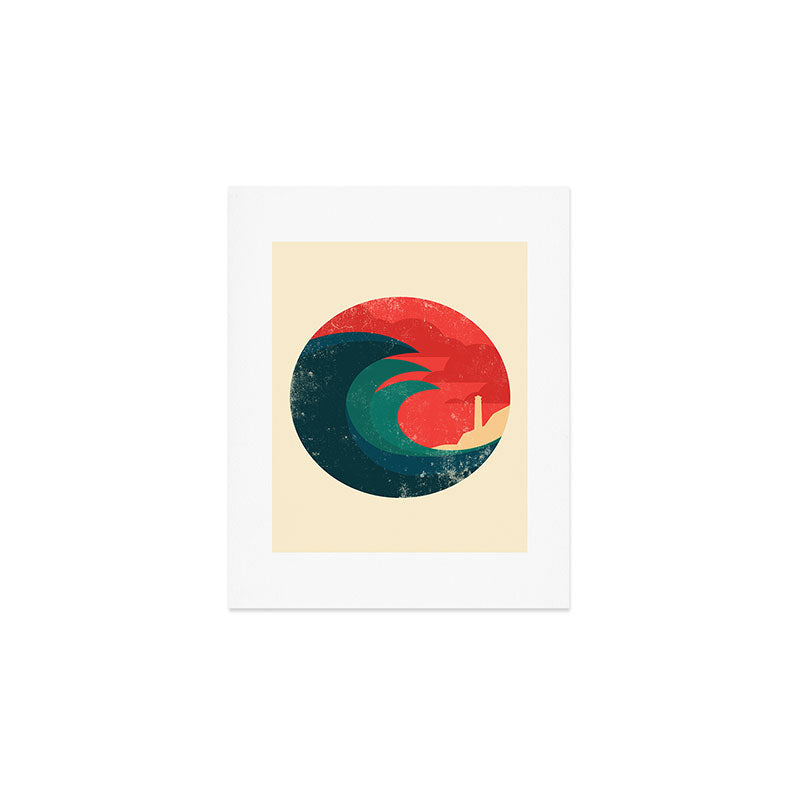 The wild ocean Art Print Gallery Image 1