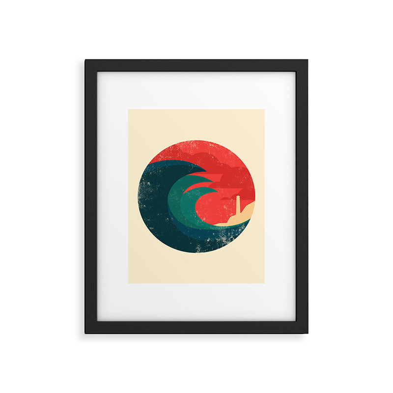 The wild ocean Framed Art Print Gallery Image 4