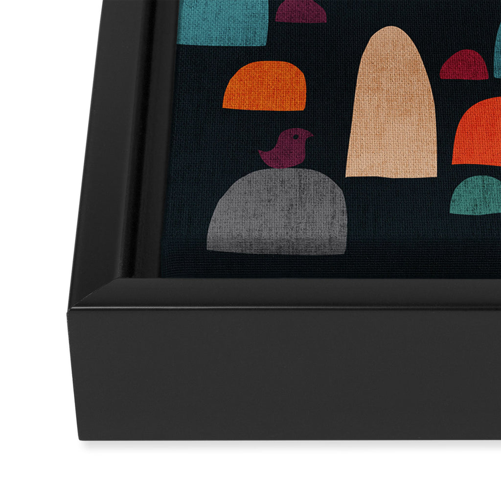 The zen garden Framed Canvas Print Gallery Image 3