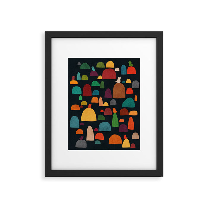 The zen garden Framed Art Print Gallery Image 1