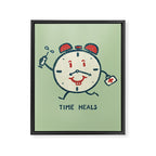 Time heals Framed Canvas Print Gallery Image 8