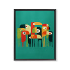 Toucan Framed Canvas Print Gallery Image 6