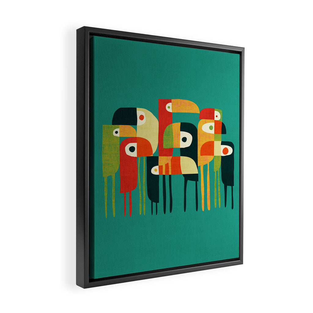 Toucan Framed Canvas Print Gallery Image 2