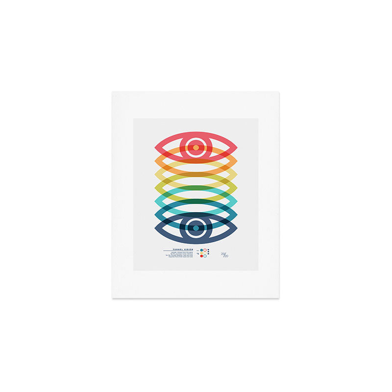 Tunnel vision Art Print Gallery Image 1