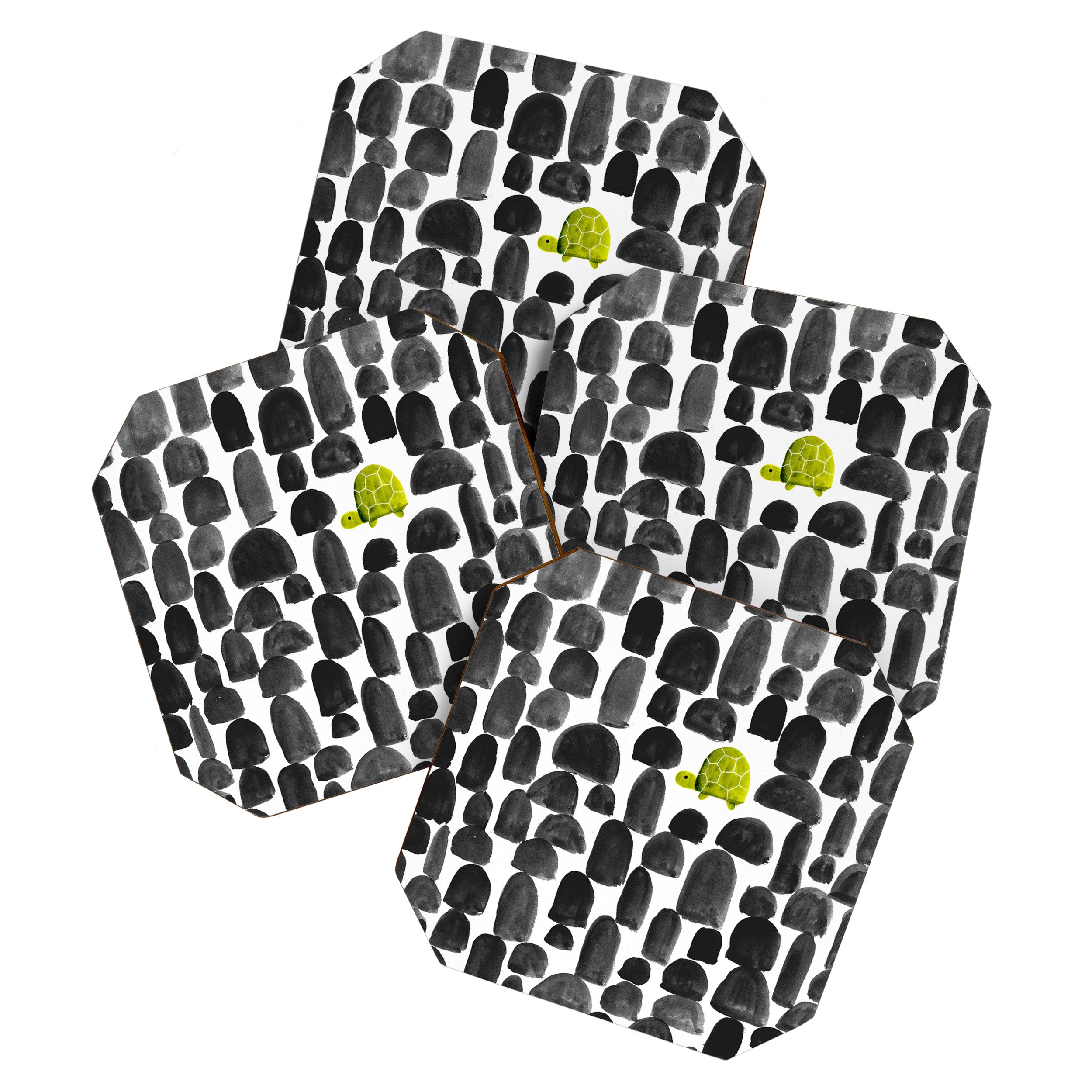 Turtle in Stone Garden Coaster Gallery Image 1