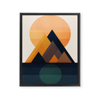 Twin Sun Framed Canvas Print Gallery Image 6