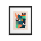 Two birds dancing Framed Art Print Gallery Image 5