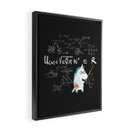 Unicorn = real Framed Canvas Print Gallery Image 2