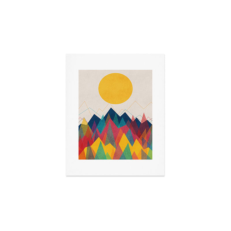 Uphill Battle Art Print Gallery Image 1