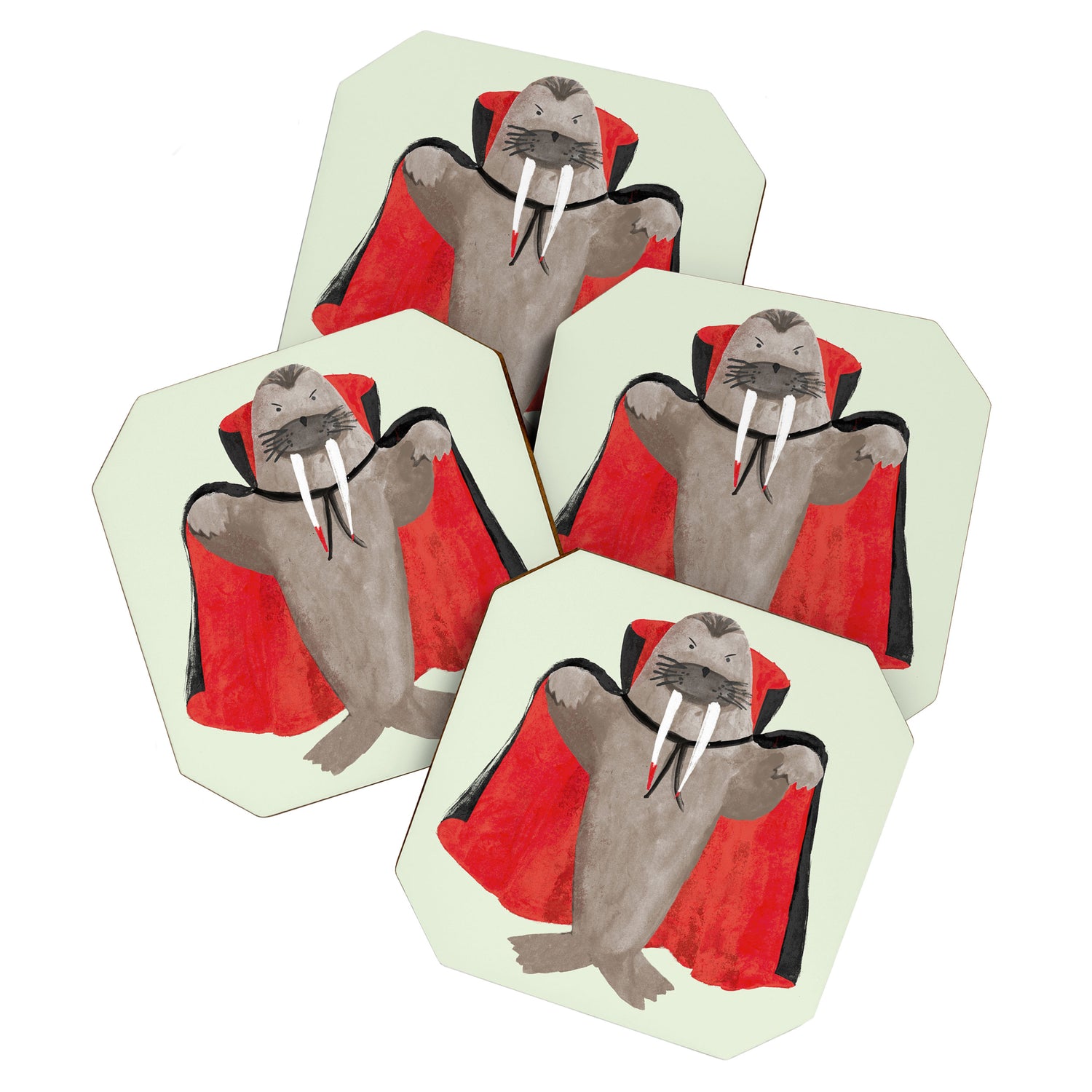 Vampire Walrus Coaster Gallery Image 1