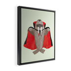 Vampire Walrus Framed Canvas Print Gallery Image 2