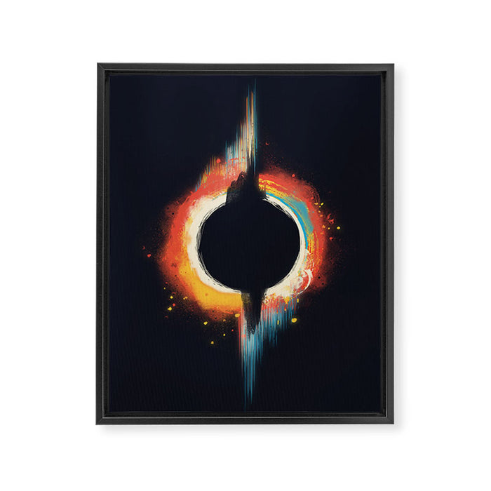 Void Framed Canvas Print Gallery Image 1