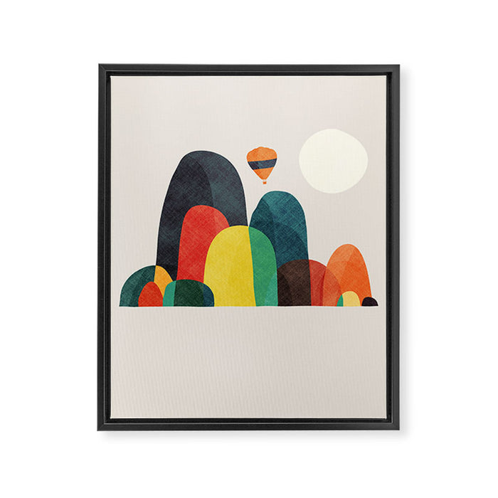 Wanderlust Framed Canvas Print Gallery Image 1