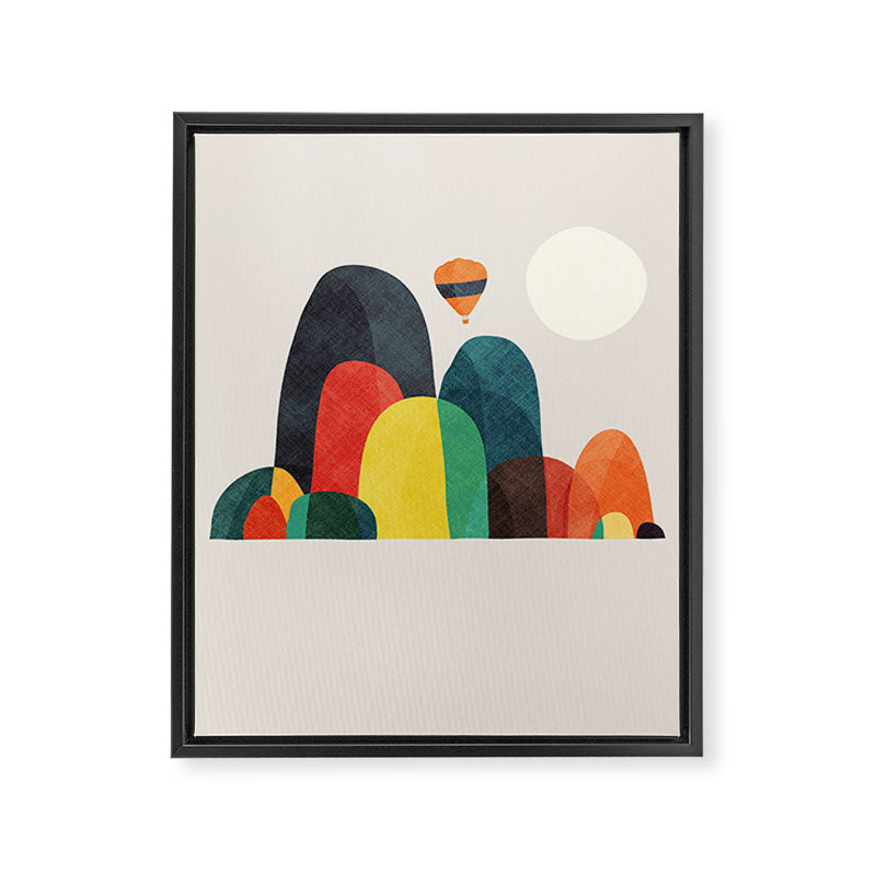 Wanderlust Framed Canvas Print Gallery Image 6