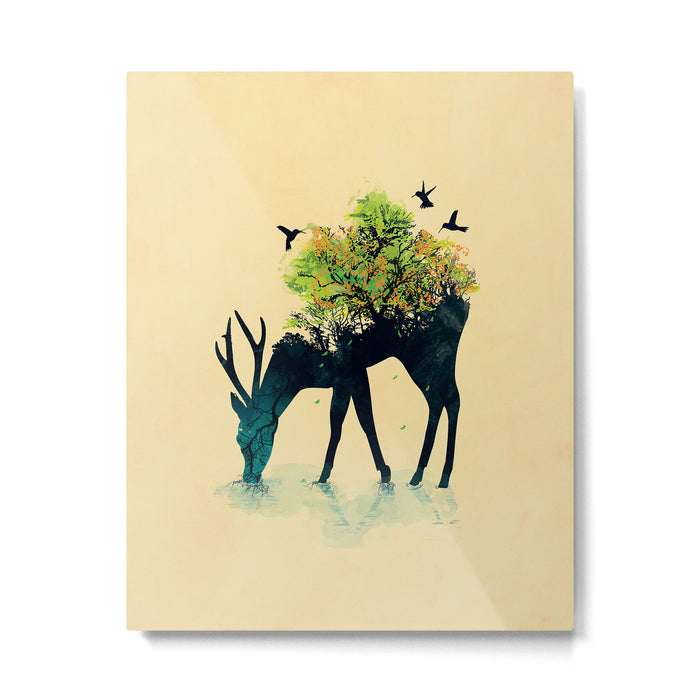 Watering (A Life Into Itself) Metal Print Gallery Image 1