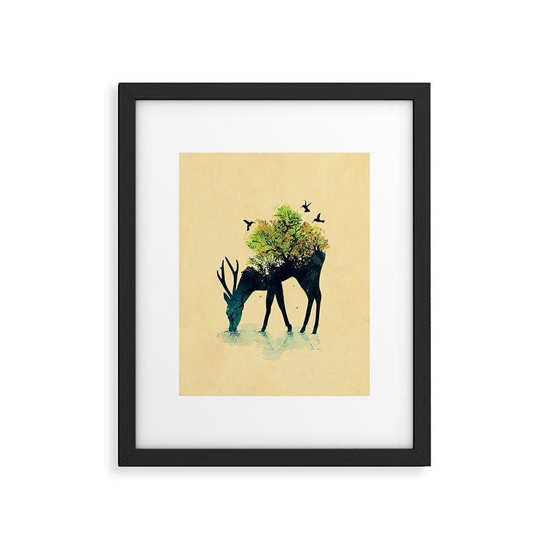 Watering (A Life Into Itself) Framed Art Print Gallery Image 4