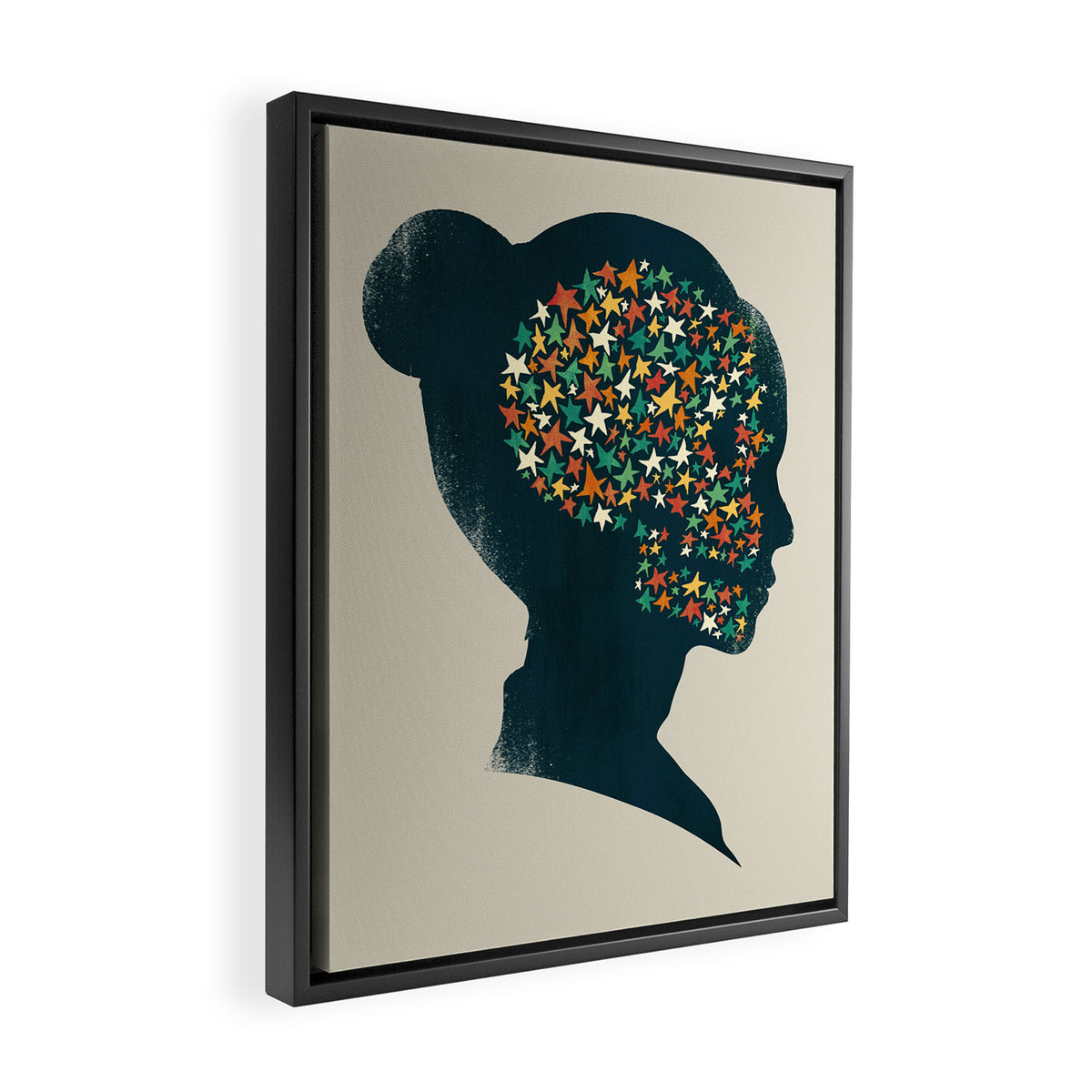 We are made of stardust Framed Canvas Print Gallery Image 2