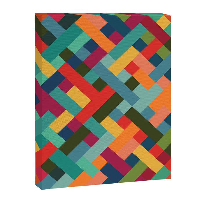 Weave Pattern Canvas Print Gallery Image 1