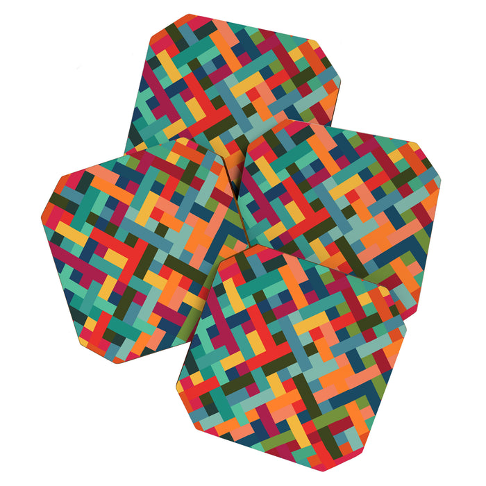 Weave Pattern Coaster Gallery Image 1