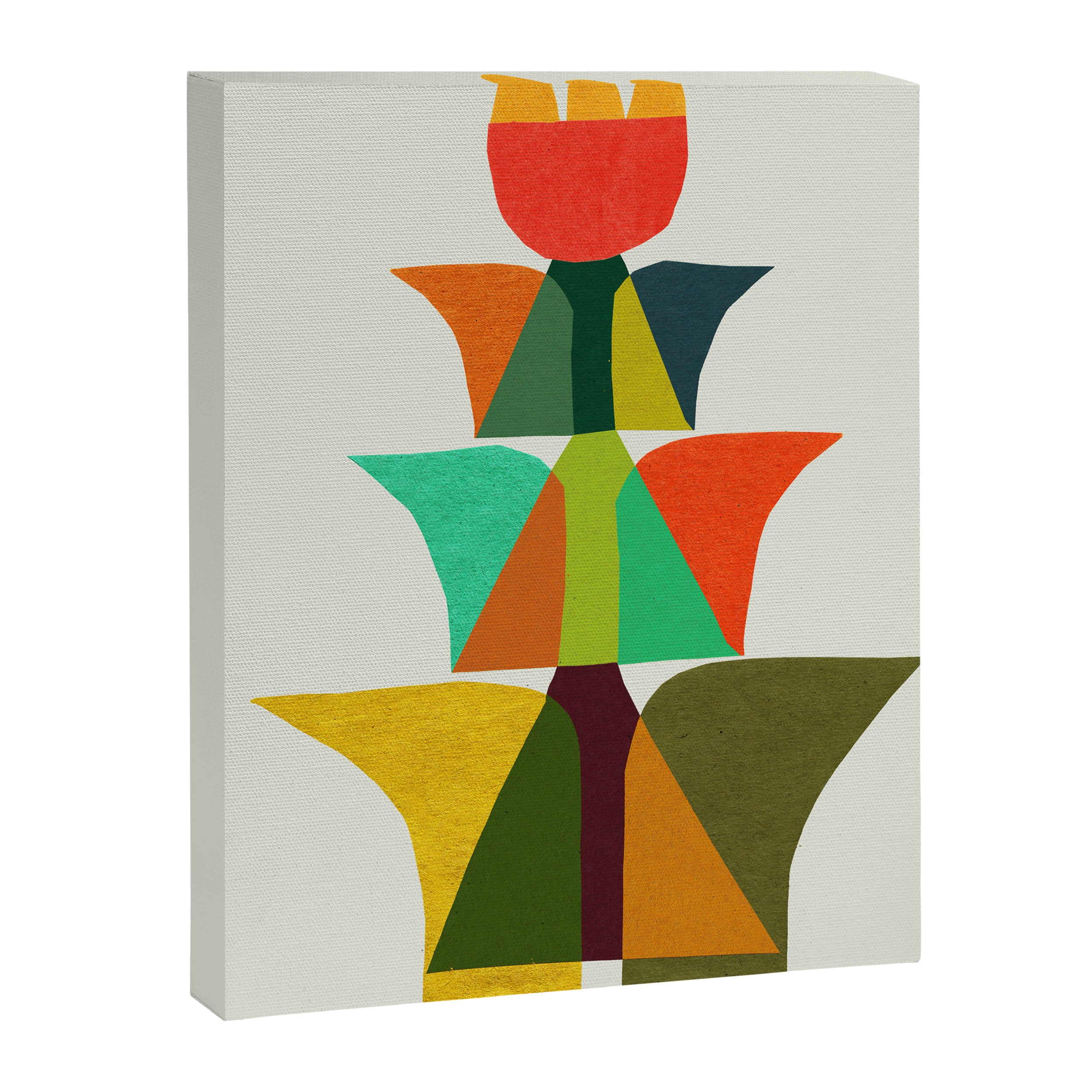 Whimsical bromeliad Canvas Print Gallery Image 6