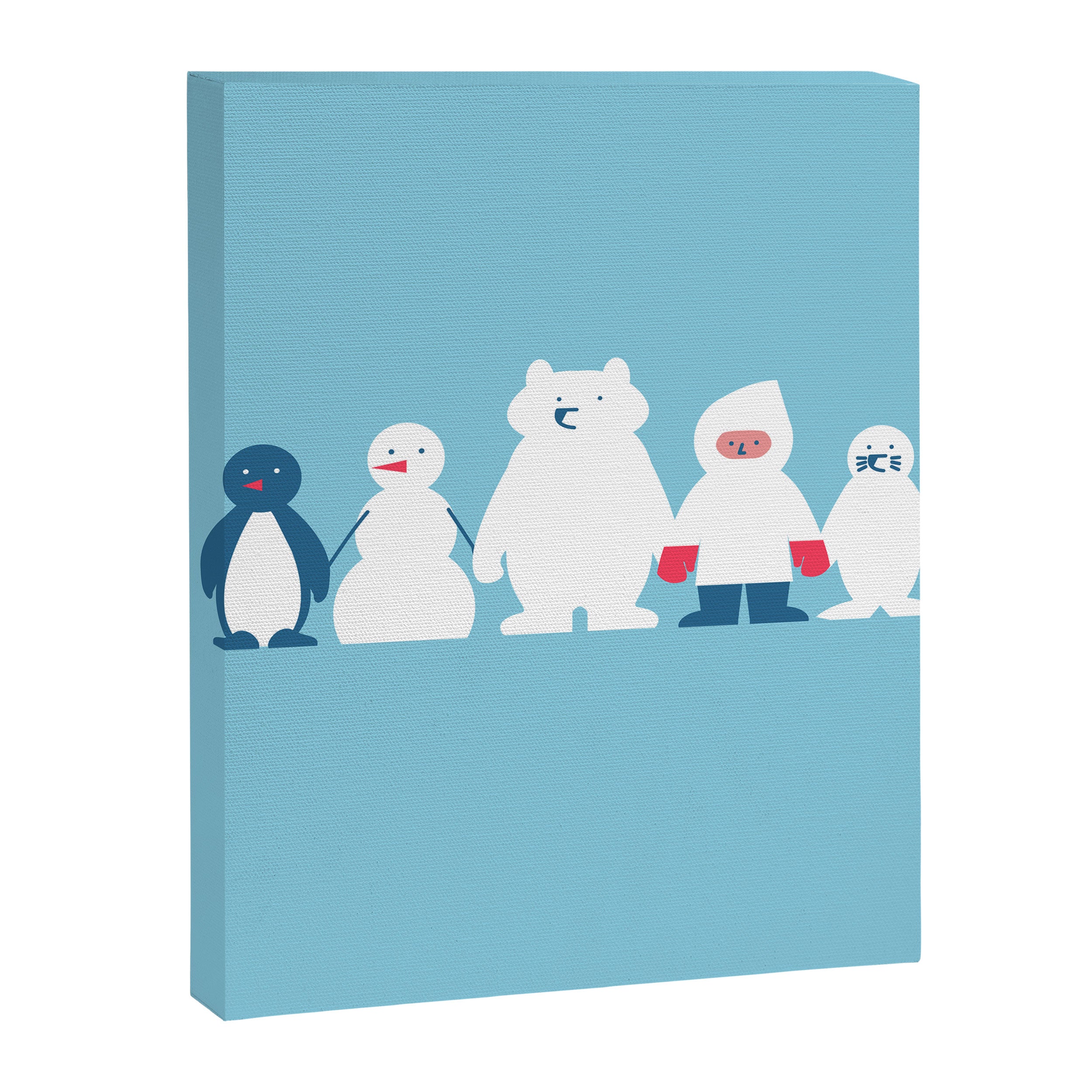 Winter friends Canvas Print Gallery Image 6